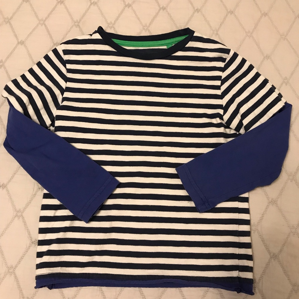 Striped Mini Boden long sleeve T